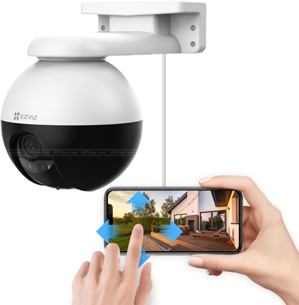 EZVIZ C8W Pro 2K Wi Fi Camera Price In Egypt