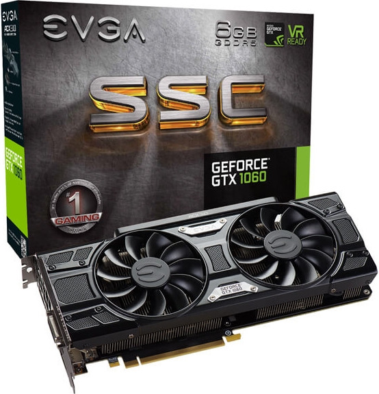 EVGA GeForce GTX 1060 SSC GAMING 6GB GDDR5