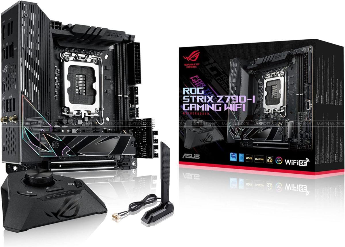 Asus Rog Strix Z790-i Gaming Wifi Lga 1700 Motherboard Price In Egypt