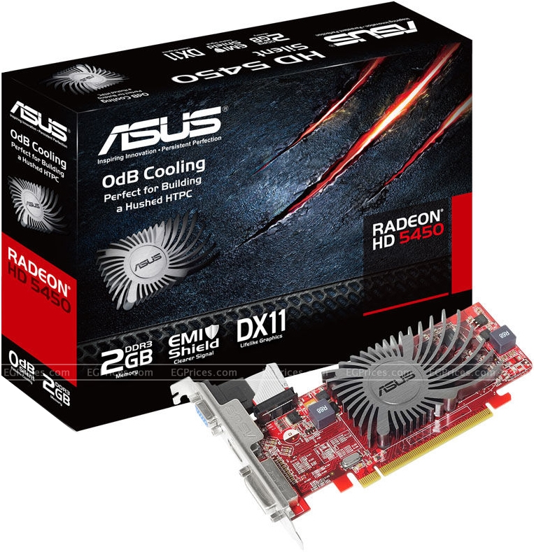 Asus hd 5450 обзор