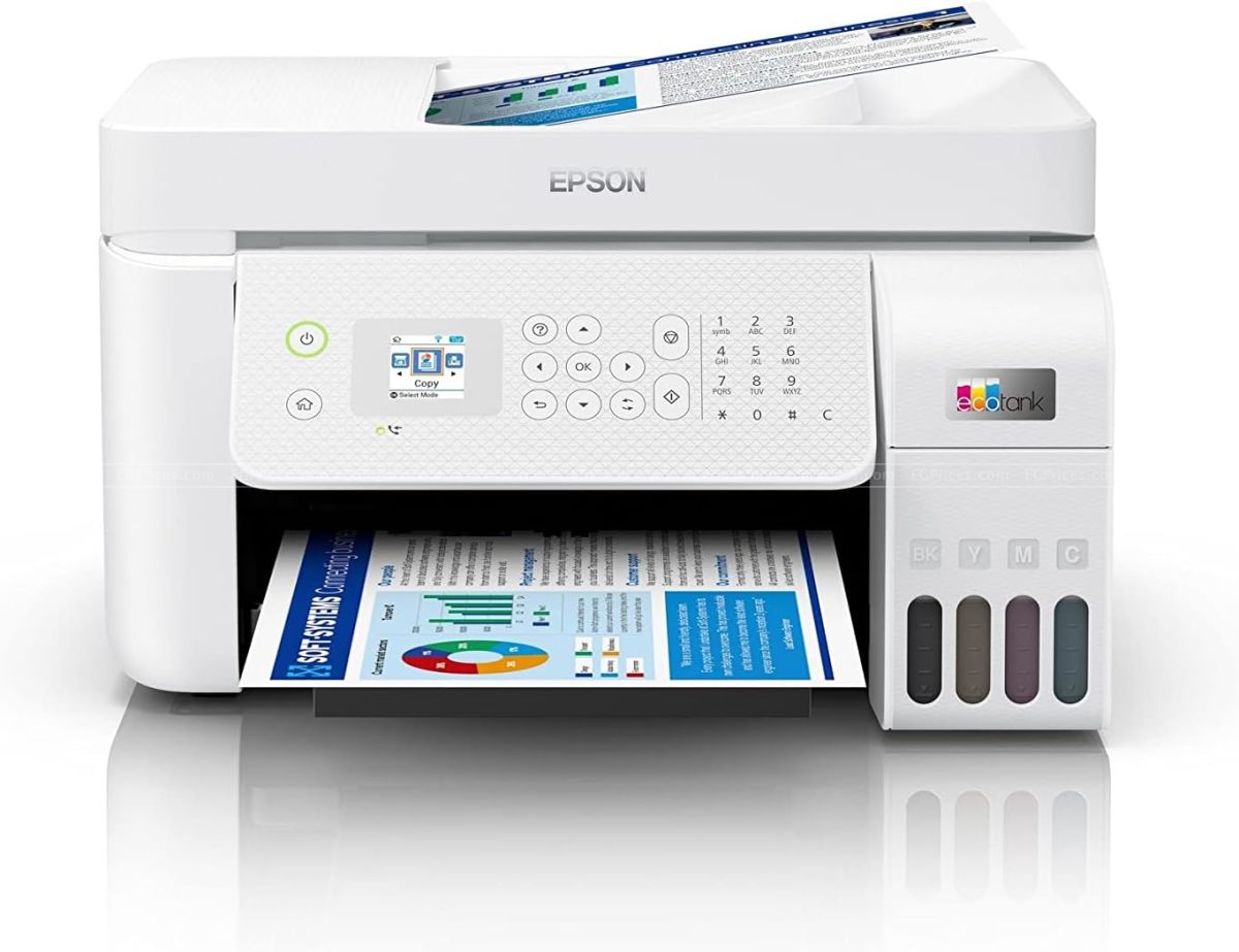 Epson EcoTank L5296 A4 Wi-Fi All-in-One Printer price in Egypt