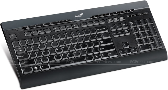 Genius Slimstar 220 Multimedia Keyboard price in Egypt