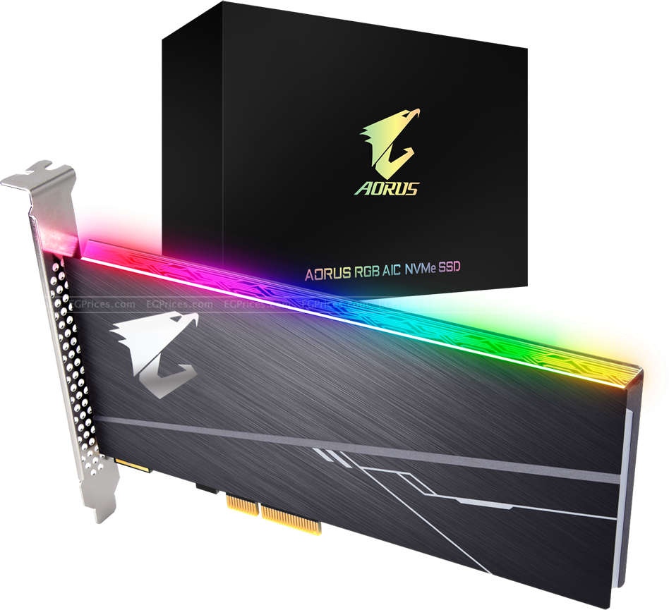 Gigabyte Aorus Rgb Aic Nvme Gb Internal Solid State Drive Ssd