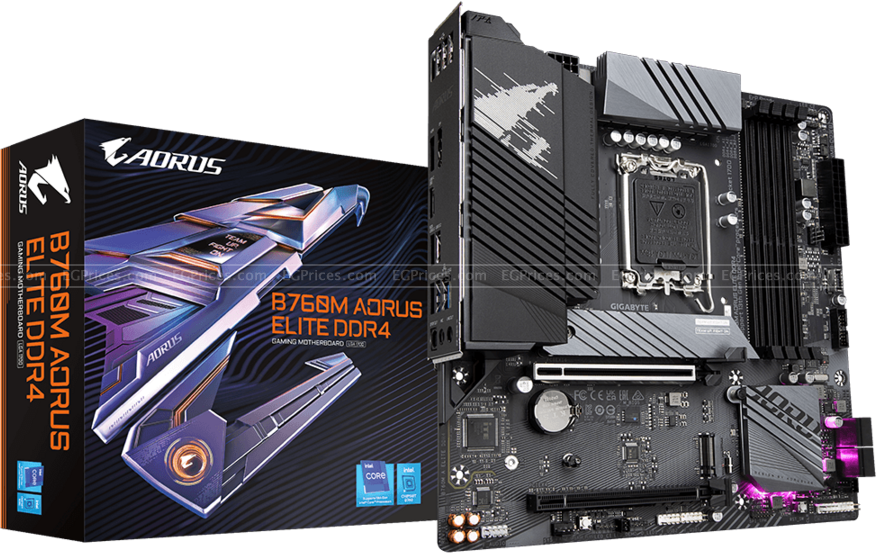 Gigabyte B760M AORUS ELITE DDR4 LGA 1700 Motherboard price in Egypt