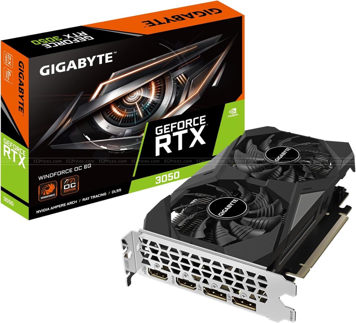 Gigabyte GeForce RTX 3050 WINDFORCE OC 6GB GDDR6 price in Egypt