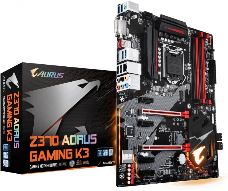 Gigabyte Z370 AORUS Gaming K3 Socket LGA 1151 Motherboard (rev. 1.0)