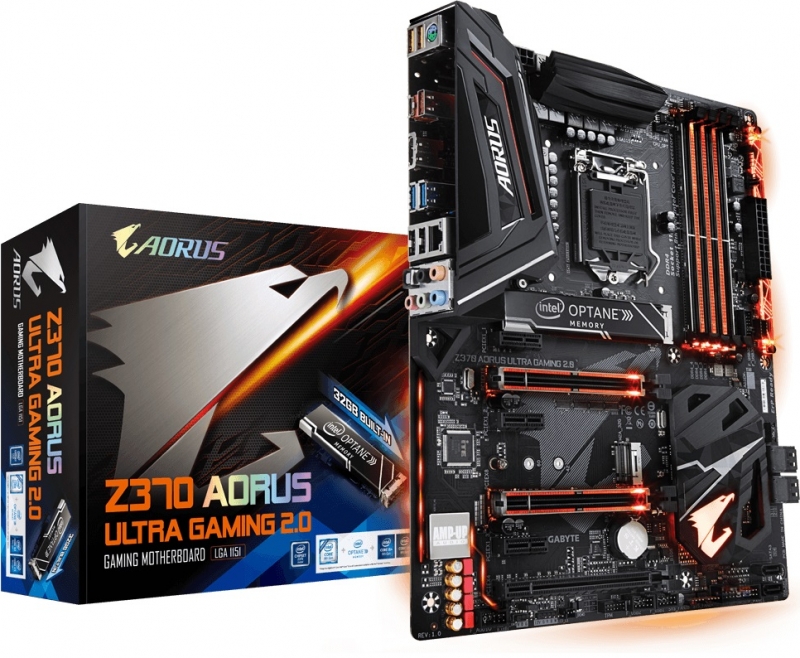 Gigabyte Z370 AORUS Ultra Gaming 2.0-OP Socket LGA 1151 Motherboard ...