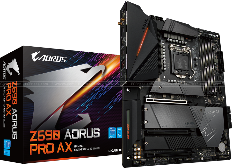 Gigabyte Z590 AORUS PRO AX LGA1200 Motherboard (rev. 1.0)