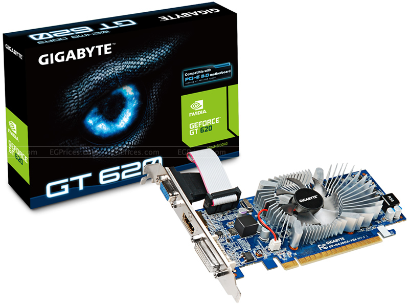 Gigabyte GeForce GT 620 1GB GDDR3 price in Egypt | EGPrices