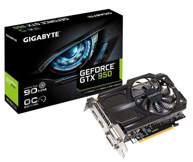 Gigabyte GeForce GTX 950 OC 2GB GDDR5