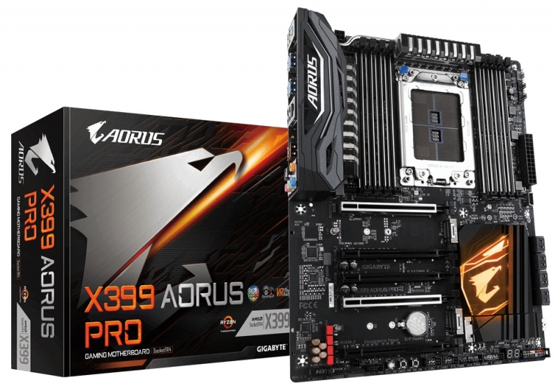 Gigabyte x399 aorus pro обзор