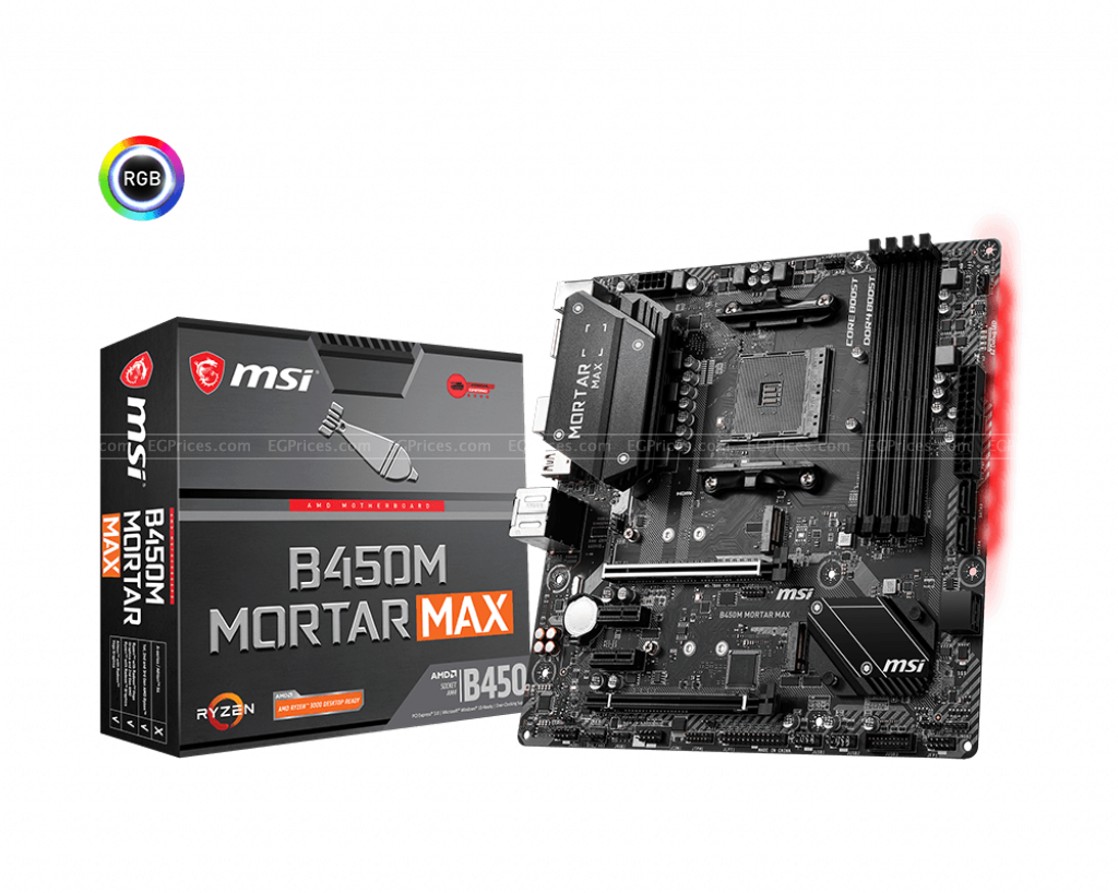 Msi b450m mortar max подключение передней панели