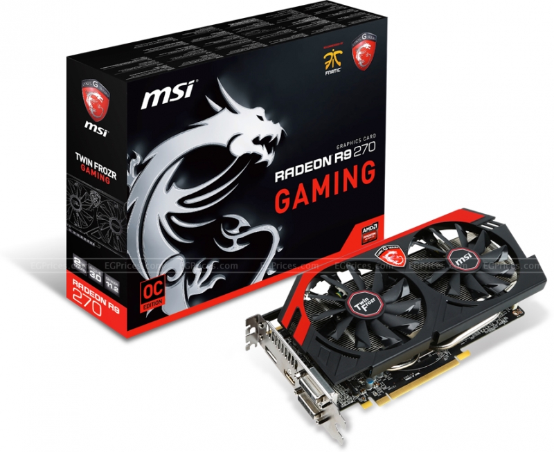 Msi r9 270 2gb разгон