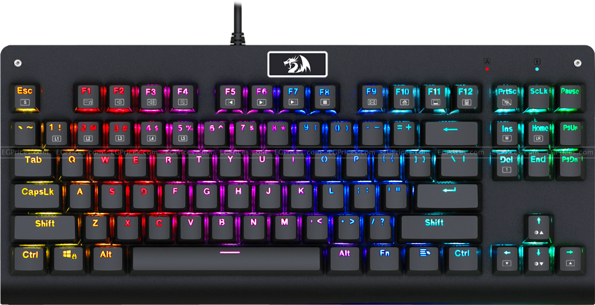 redragon k568 rgb dark avenger mechanical