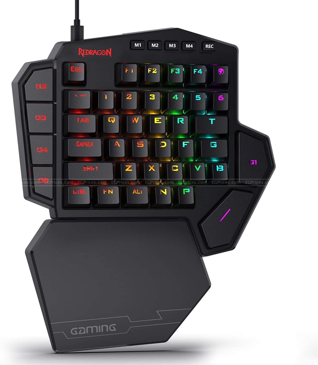 Redragon K585 DITI One-Handed RGB Mechanical Gaming Keyboard price in Egypt