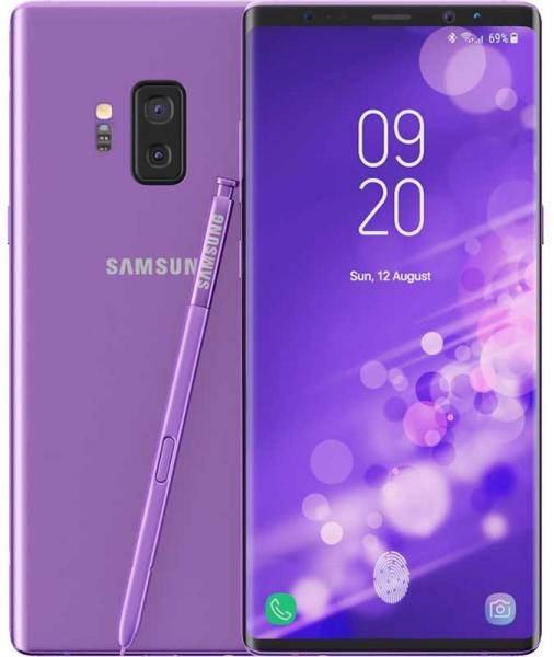 samsung galaxy note 9 purple