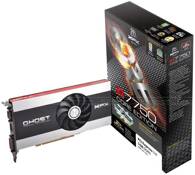 XFX AMD Radeon HD 7750 Core Edition 1GB GDDR5