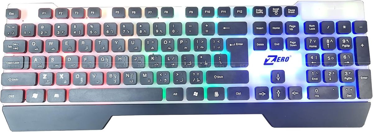 Zero ZR-2030 Gaming Keyboard price in Egypt