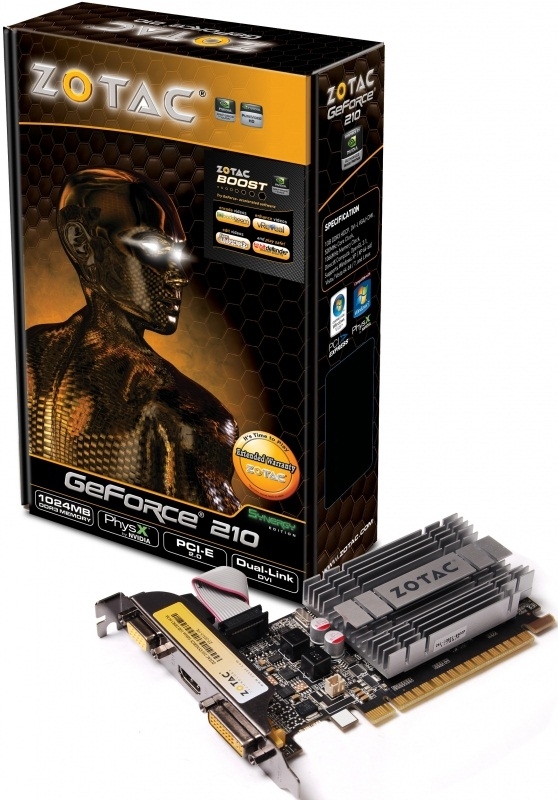 Zotac GeForce 210 Synergy Edition 1GB GDDR3 price in Egypt | EGPrices.com