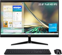 Acer Aspire C24-1700 i3-1215U 4GB 256GB SSD Intel UHD Graphics 23.8 Inch DOS All-in-One Computer in Egypt