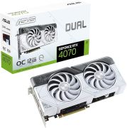 ASUS Dual GeForce RTX 4070 White OC Edition 12GB GDDR6X in Egypt