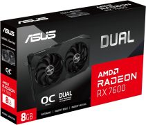 asus dual radeon rx 7600 oc edition 8gb gddr6 review