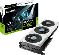 Gigabyte GeForce RTX 4060 Ti EAGLE OC ICE 8GB GDDR6 in Egypt