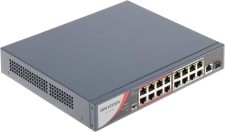 Hikvision DS-3E0318P-E/M(B) 16 Port Fast Ethernet Unmanaged POE Switch in Egypt