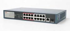 Hikvision DS-3E0518P-E/M 16 Port Gigabit Unmanaged POE Switch in Egypt