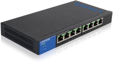 Linksys LGS108P-EU 8-Port Gigabit POE Ethernet Switch فى مصر